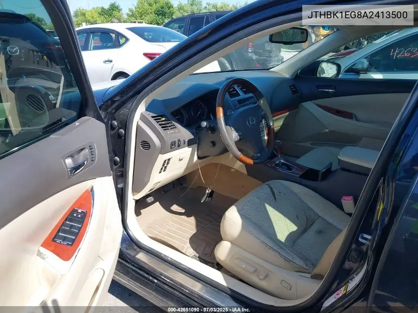 2010 Lexus Es 350 VIN: JTHBK1EG8A2413500 Lot: 42651090