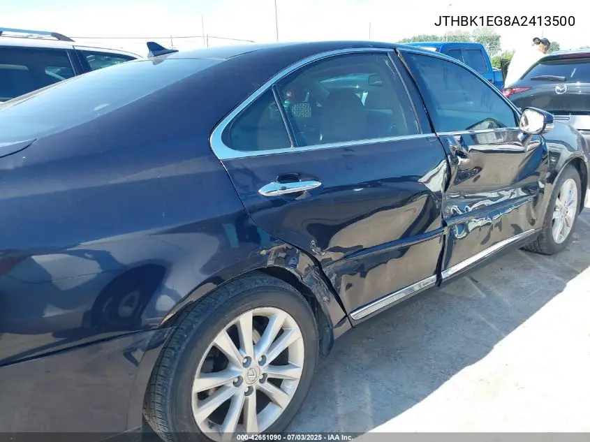 2010 Lexus Es 350 VIN: JTHBK1EG8A2413500 Lot: 42651090