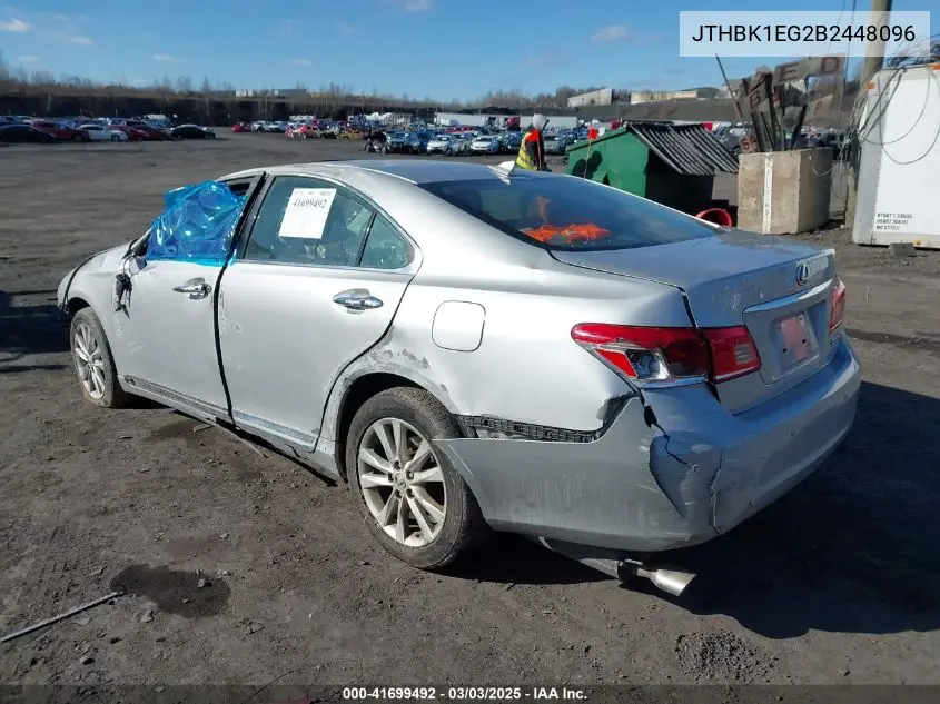 2011 Lexus Es 350 VIN: JTHBK1EG2B2448096 Lot: 41699492