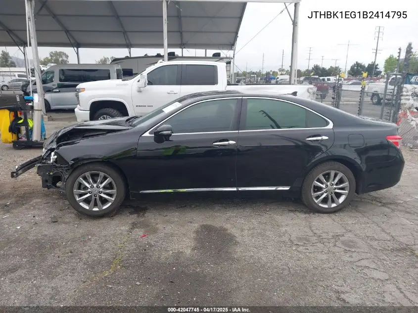 2011 Lexus Es 350 VIN: JTHBK1EG1B2414795 Lot: 42047745