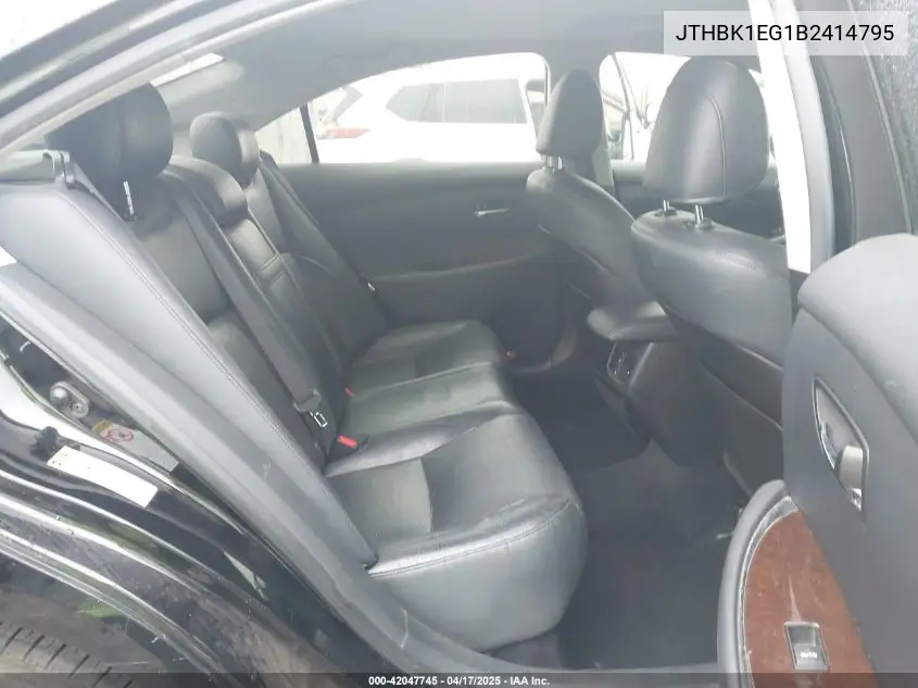 2011 Lexus Es 350 VIN: JTHBK1EG1B2414795 Lot: 42047745