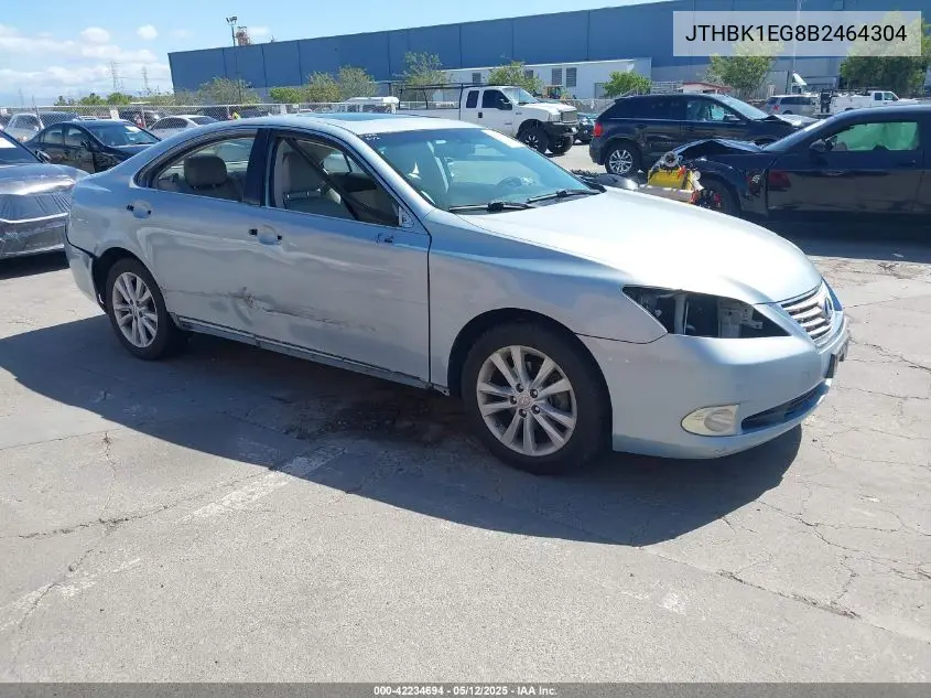 2011 Lexus Es 350 VIN: JTHBK1EG8B2464304 Lot: 42234694