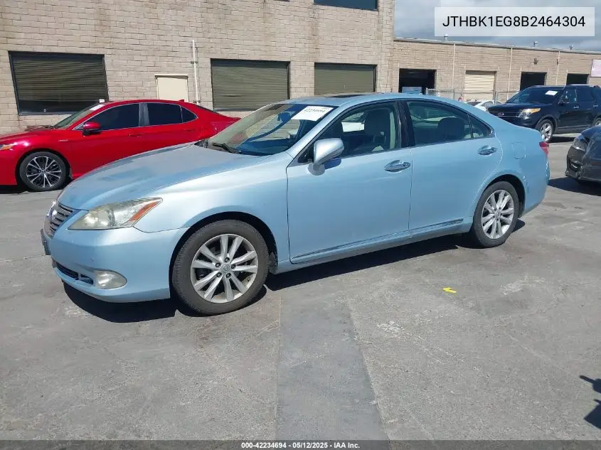 2011 Lexus Es 350 VIN: JTHBK1EG8B2464304 Lot: 42234694