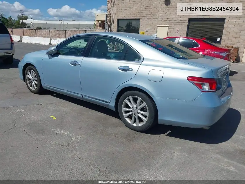 2011 Lexus Es 350 VIN: JTHBK1EG8B2464304 Lot: 42234694