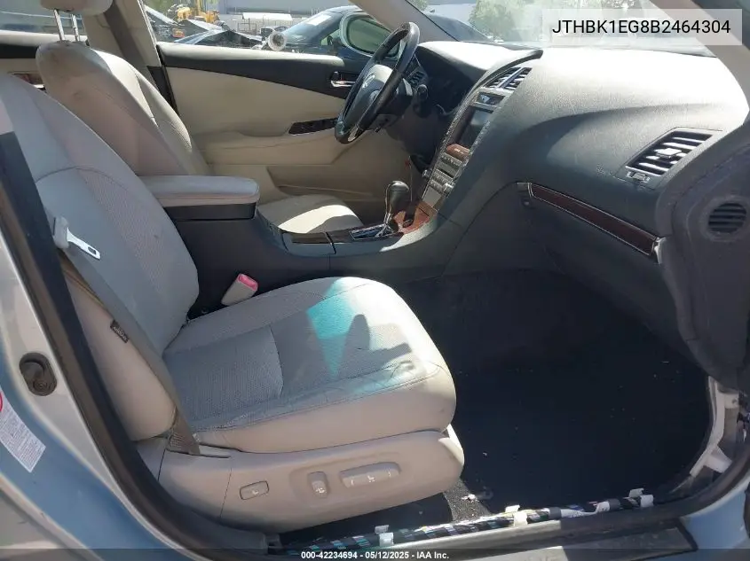 2011 Lexus Es 350 VIN: JTHBK1EG8B2464304 Lot: 42234694