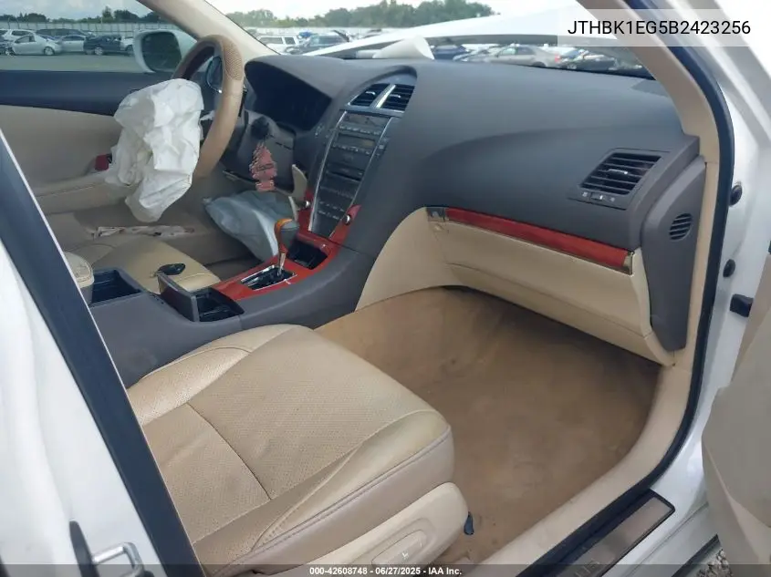 2011 Lexus Es 350 VIN: JTHBK1EG5B2423256 Lot: 42608748