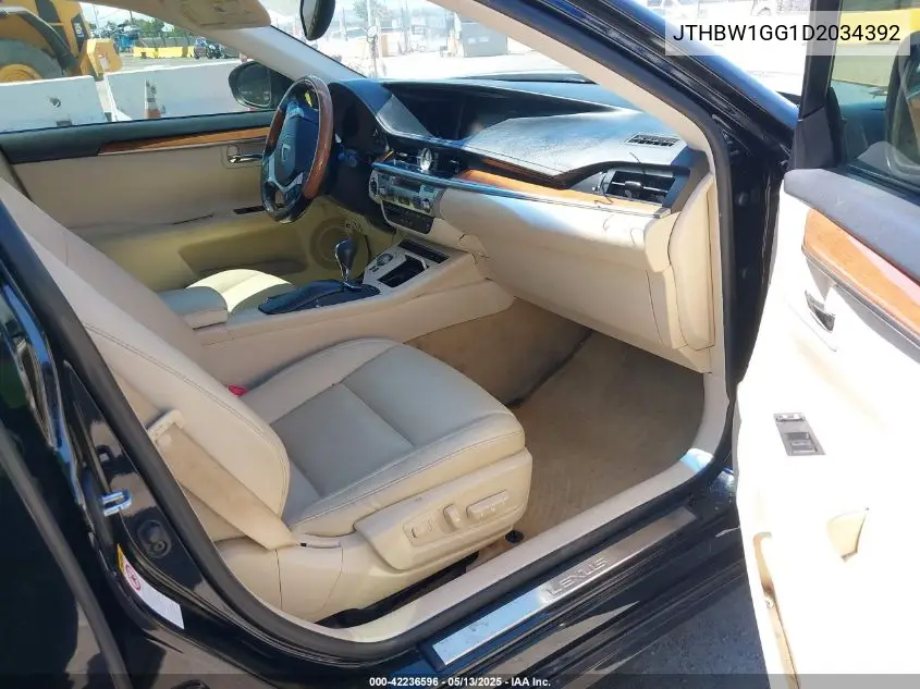 2013 Lexus Es 300H VIN: JTHBW1GG1D2034392 Lot: 42236596