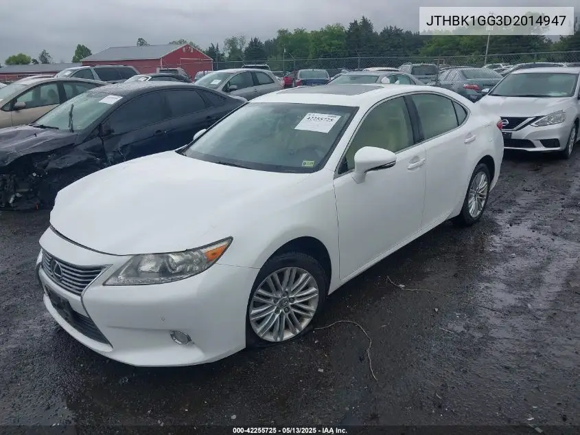 2013 Lexus Es 350 VIN: JTHBK1GG3D2014947 Lot: 42255725
