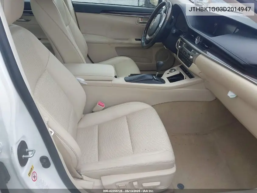 2013 Lexus Es 350 VIN: JTHBK1GG3D2014947 Lot: 42255725