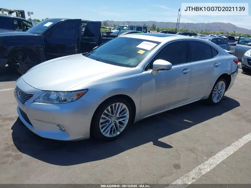 2013 Lexus Es 350 VIN: JTHBK1GG7D2021139 Lot: 42259649