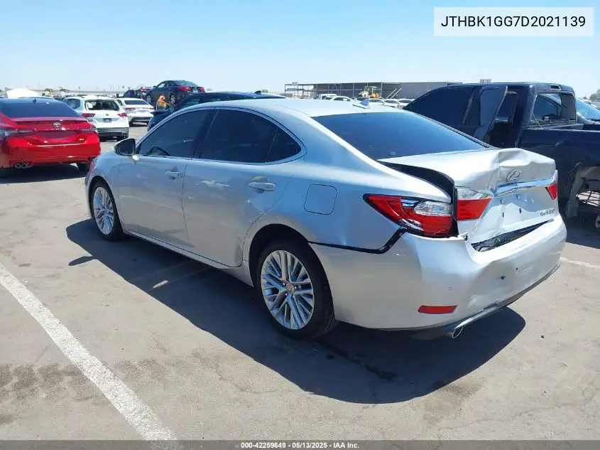 2013 Lexus Es 350 VIN: JTHBK1GG7D2021139 Lot: 42259649