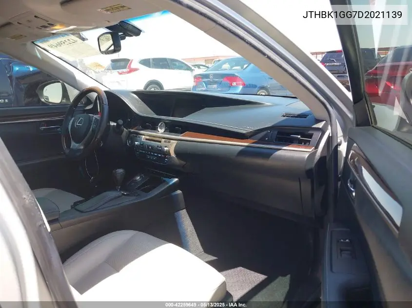2013 Lexus Es 350 VIN: JTHBK1GG7D2021139 Lot: 42259649