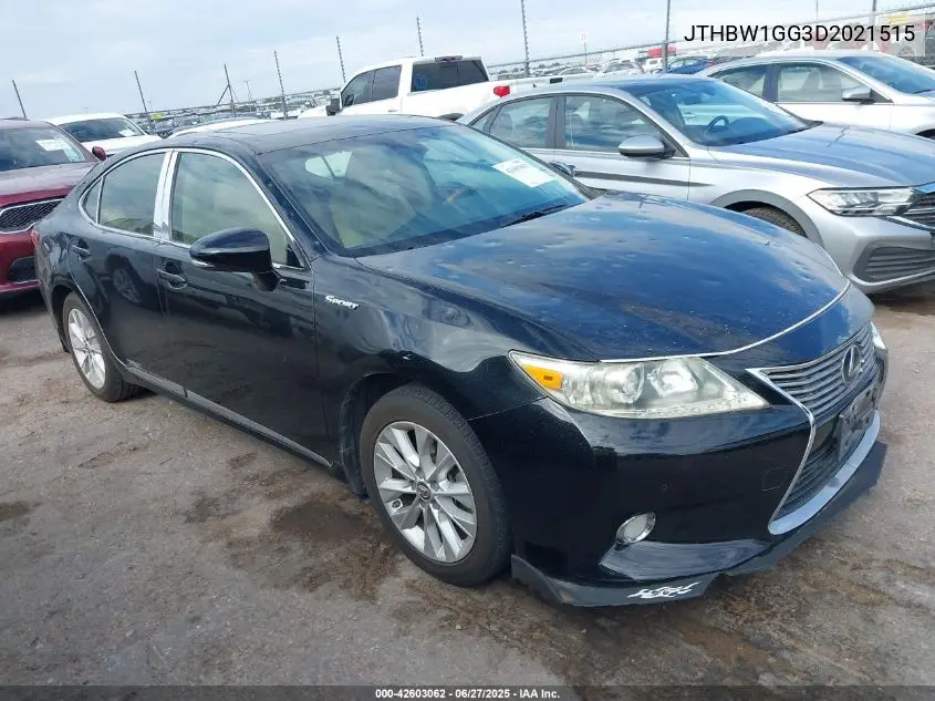 2013 Lexus Es 300H VIN: JTHBW1GG3D2021515 Lot: 42603062