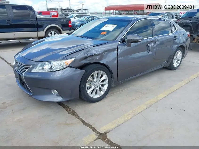 2013 Lexus Es 300H VIN: JTHBW1GG3D2009431 Lot: 42617714