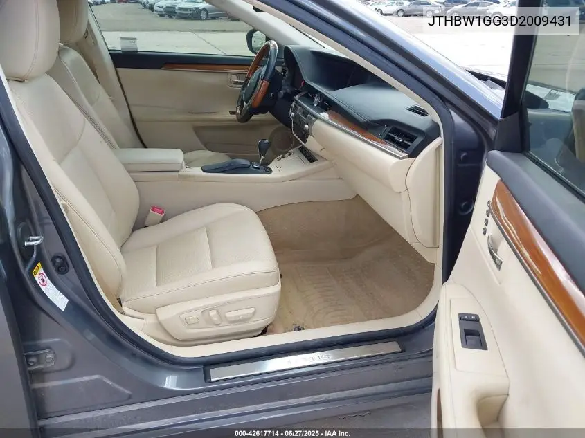 2013 Lexus Es 300H VIN: JTHBW1GG3D2009431 Lot: 42617714