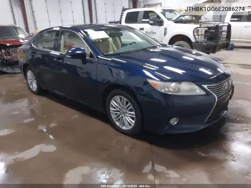 2014 Lexus Es 350 VIN: JTHBK1GG6E2086274 Lot: 42205987