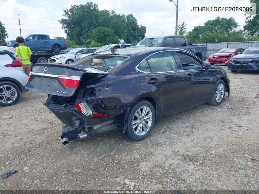 2014 Lexus Es 350 VIN: JTHBK1GG4E2089089 Lot: 42586776