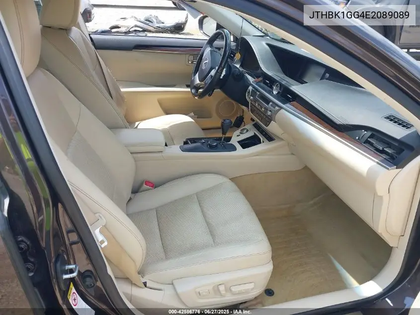 2014 Lexus Es 350 VIN: JTHBK1GG4E2089089 Lot: 42586776