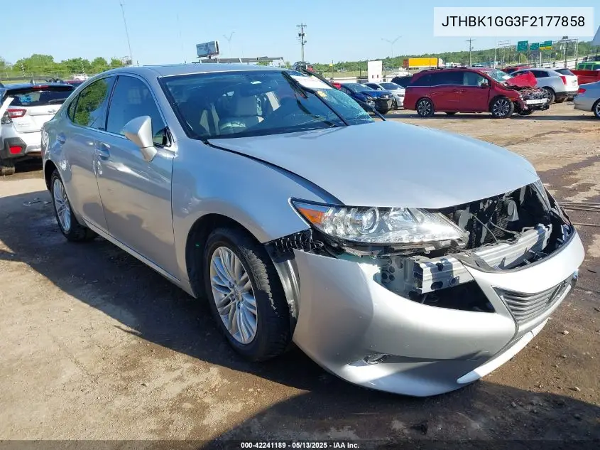 2015 Lexus Es 350 VIN: JTHBK1GG3F2177858 Lot: 42241189