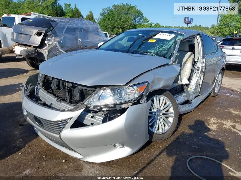 2015 Lexus Es 350 VIN: JTHBK1GG3F2177858 Lot: 42241189