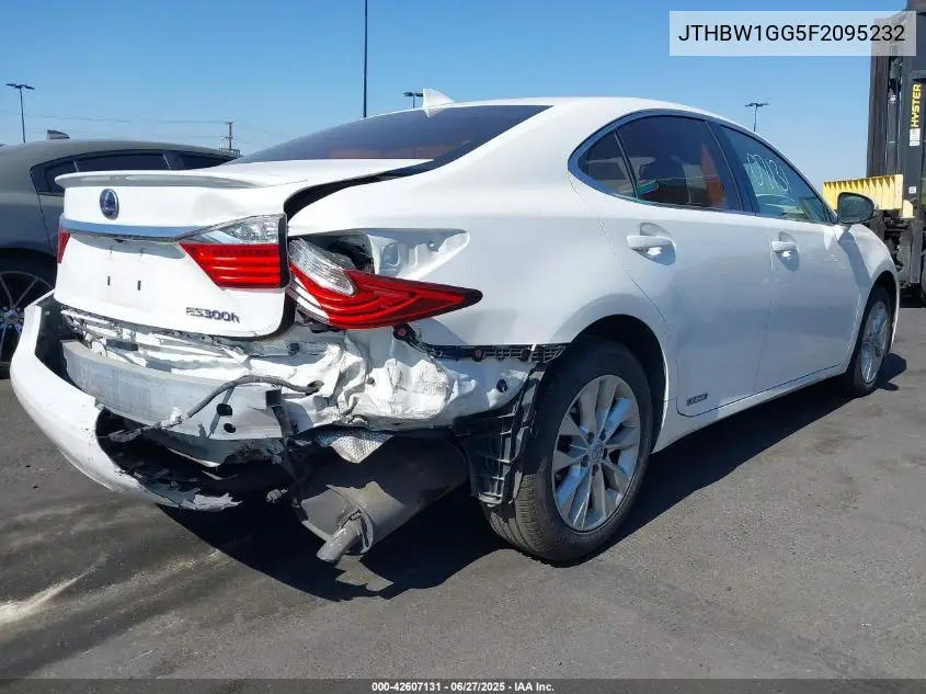 2015 Lexus Es 300H VIN: JTHBW1GG5F2095232 Lot: 42607131