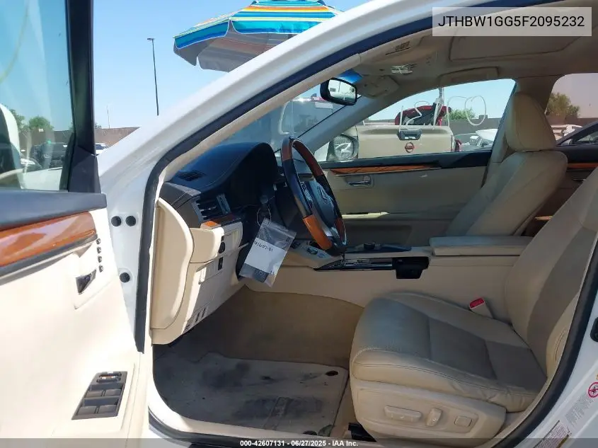 2015 Lexus Es 300H VIN: JTHBW1GG5F2095232 Lot: 42607131