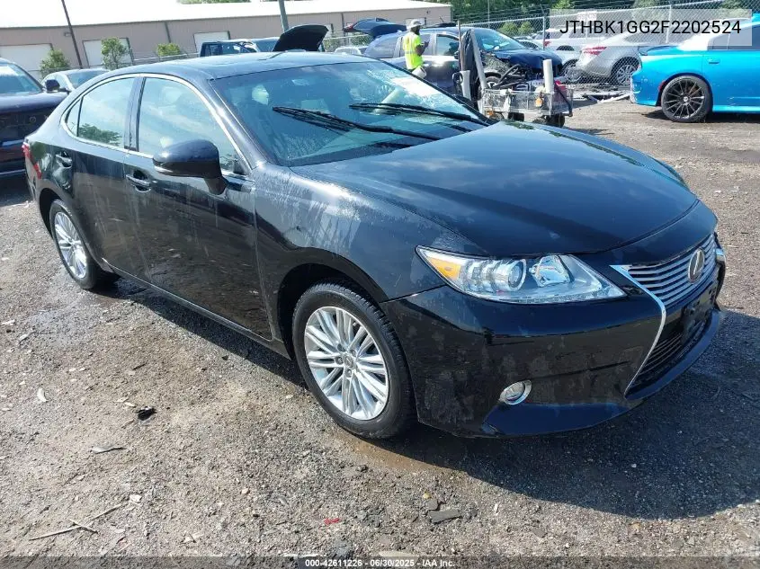 2015 Lexus Es 350 VIN: JTHBK1GG2F2202524 Lot: 42611226