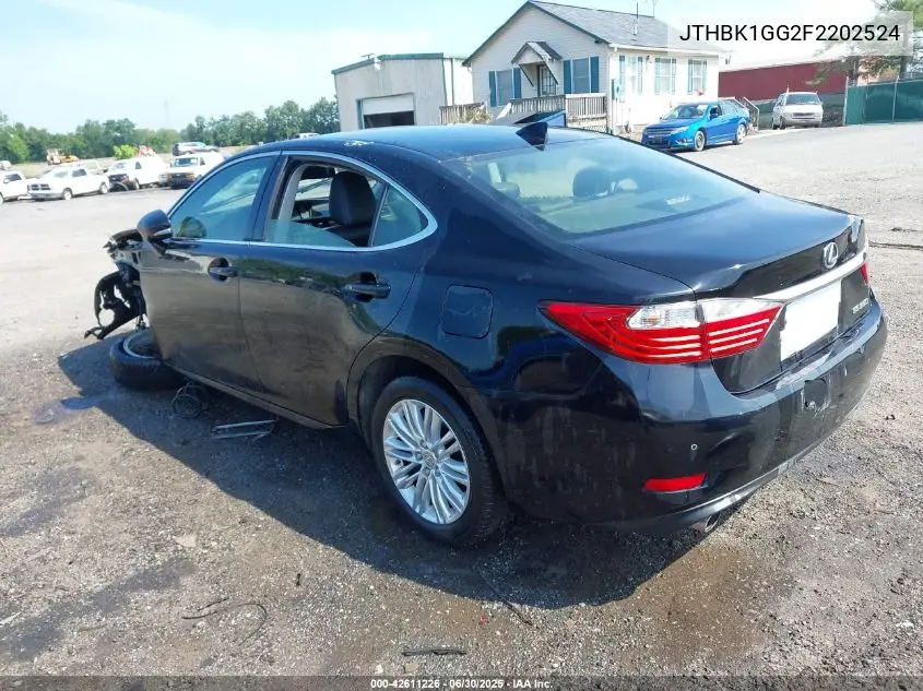 2015 Lexus Es 350 VIN: JTHBK1GG2F2202524 Lot: 42611226