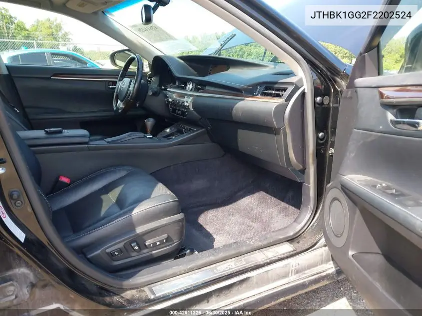 2015 Lexus Es 350 VIN: JTHBK1GG2F2202524 Lot: 42611226