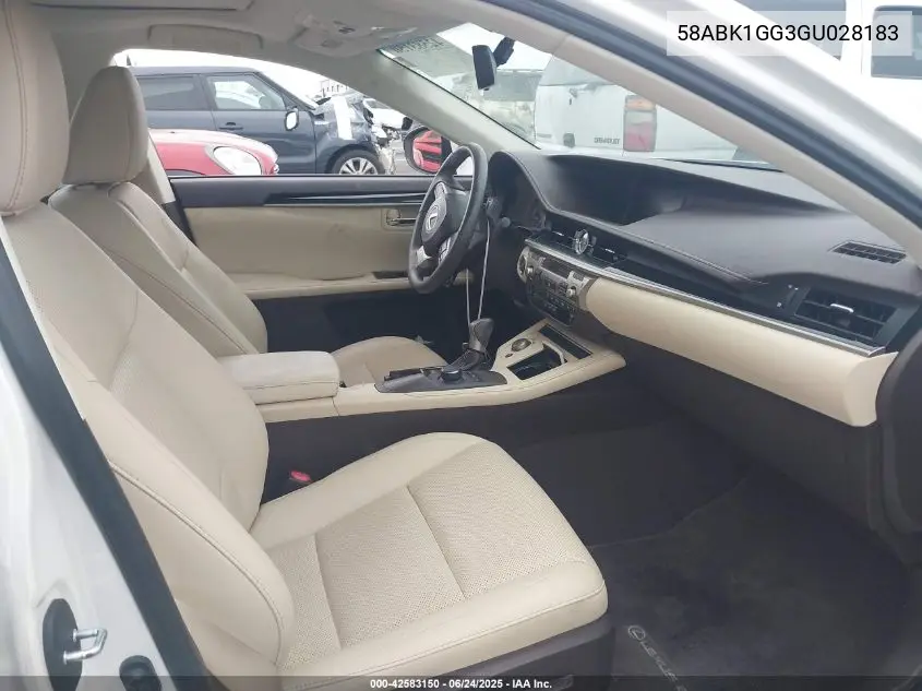 2016 Lexus Es 350 VIN: 58ABK1GG3GU028183 Lot: 42583150