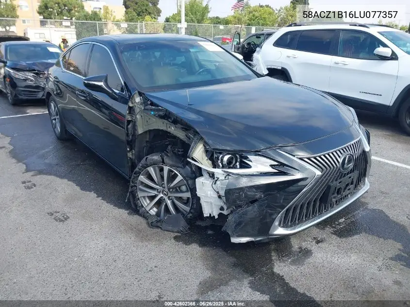 2020 Lexus Es 350 VIN: 58ACZ1B16LU077357 Lot: 42602366