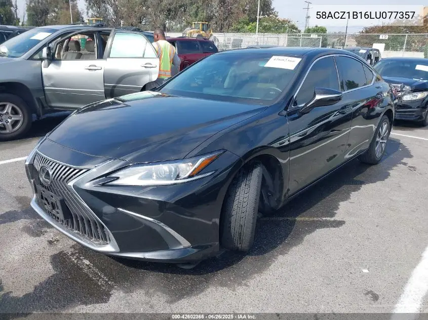 2020 Lexus Es 350 VIN: 58ACZ1B16LU077357 Lot: 42602366