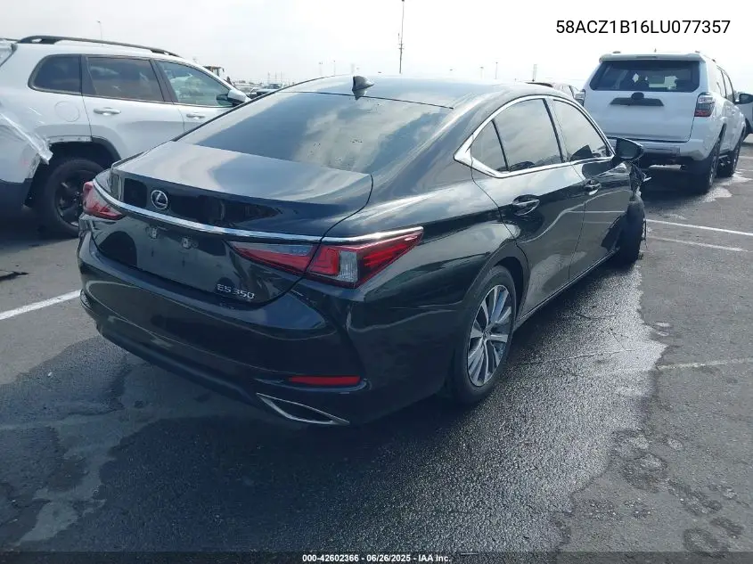 2020 Lexus Es 350 VIN: 58ACZ1B16LU077357 Lot: 42602366