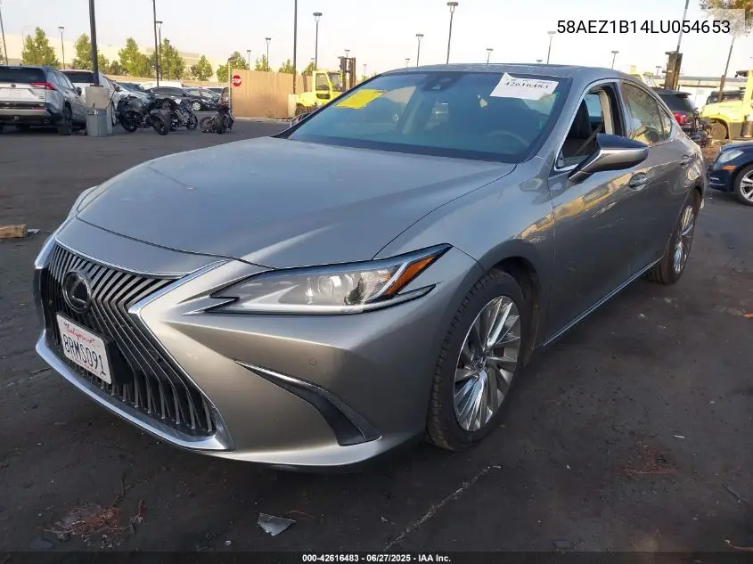2020 Lexus Es 350 Luxury VIN: 58AEZ1B14LU054653 Lot: 42616483