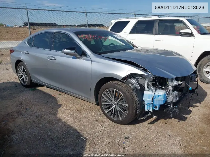 2024 Lexus Es 250 VIN: 58AD11D17RU013023 Lot: 42234245