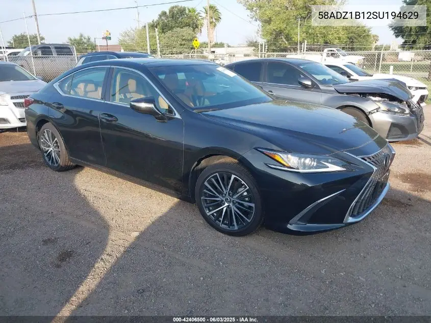 2025 Lexus Es VIN: 58ADZ1B12SU194629 Lot: 42406500