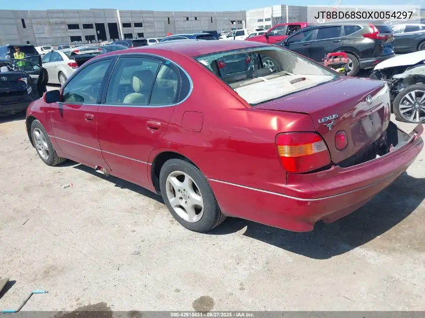 1999 Lexus Gs 300 VIN: JT8BD68S0X0054297 Lot: 42615431