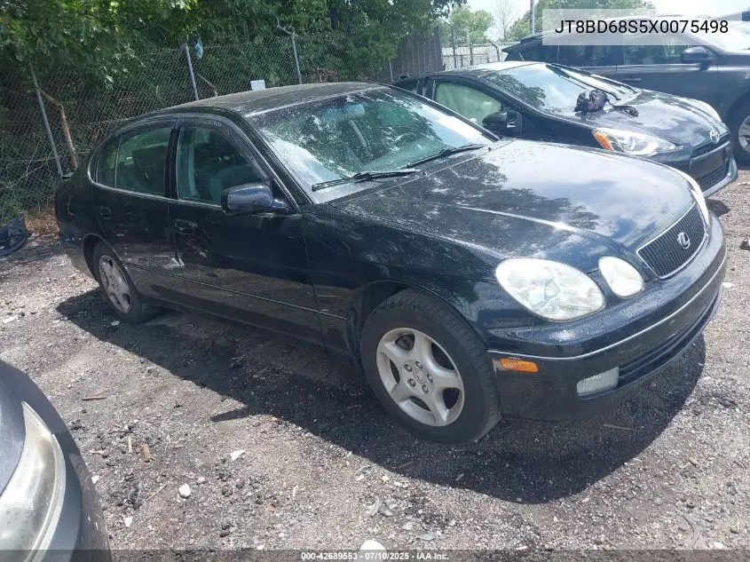 1999 Lexus Gs 300 VIN: JT8BD68S5X0075498 Lot: 42689553