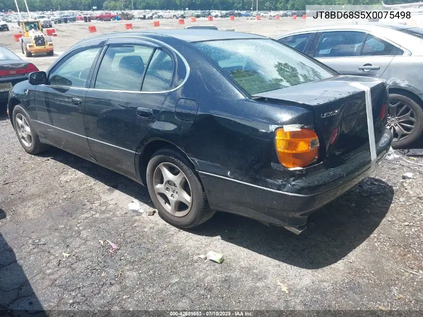 1999 Lexus Gs 300 VIN: JT8BD68S5X0075498 Lot: 42689553