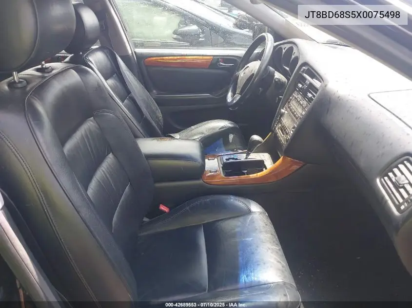 1999 Lexus Gs 300 VIN: JT8BD68S5X0075498 Lot: 42689553
