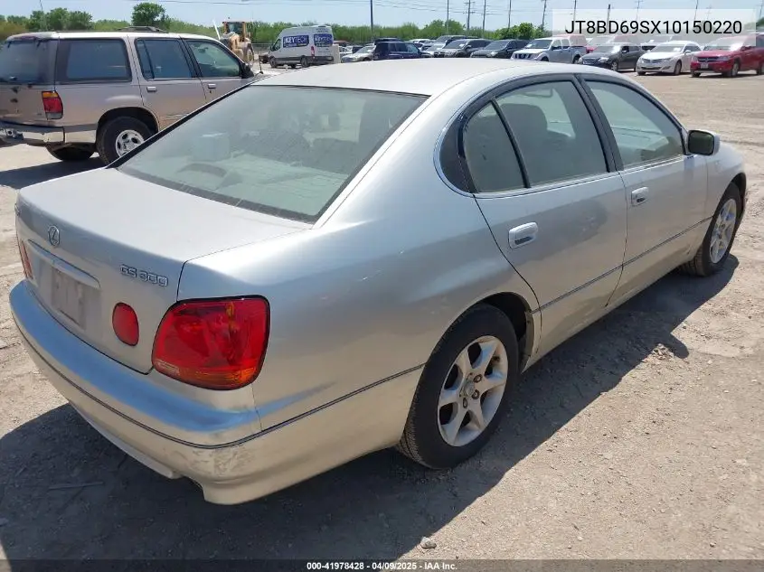 2001 Lexus Gs 300 VIN: JT8BD69SX10150220 Lot: 41978428