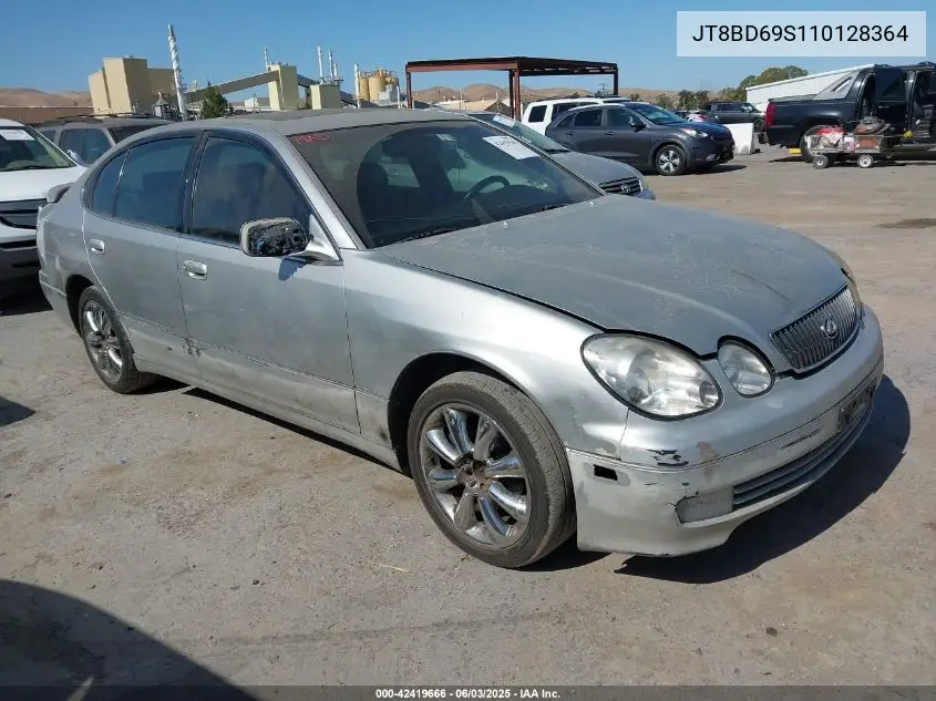 2001 Lexus Gs 300 VIN: JT8BD69S110128364 Lot: 42419666