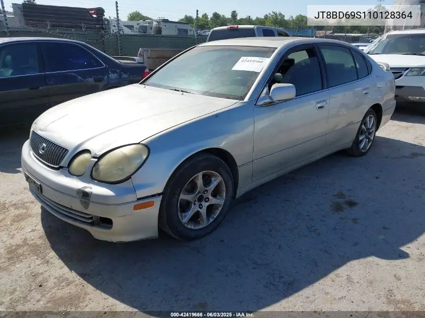 2001 Lexus Gs 300 VIN: JT8BD69S110128364 Lot: 42419666