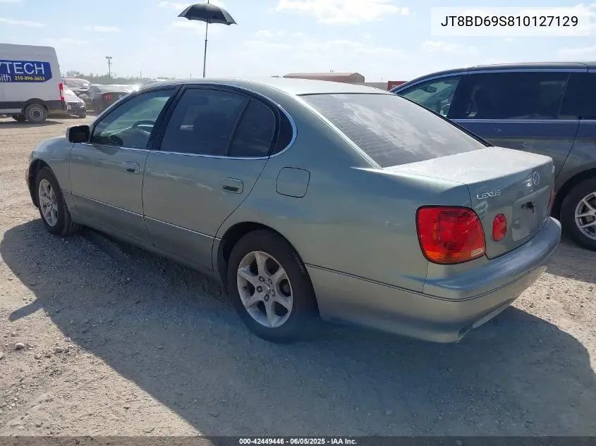 2001 Lexus Gs 300 VIN: JT8BD69S810127129 Lot: 42449446