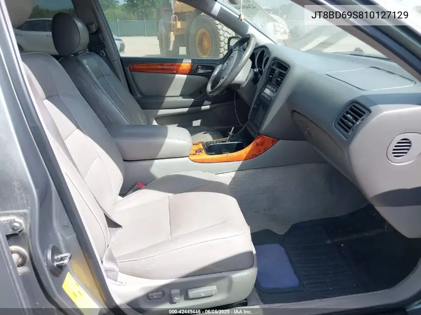 2001 Lexus Gs 300 VIN: JT8BD69S810127129 Lot: 42449446