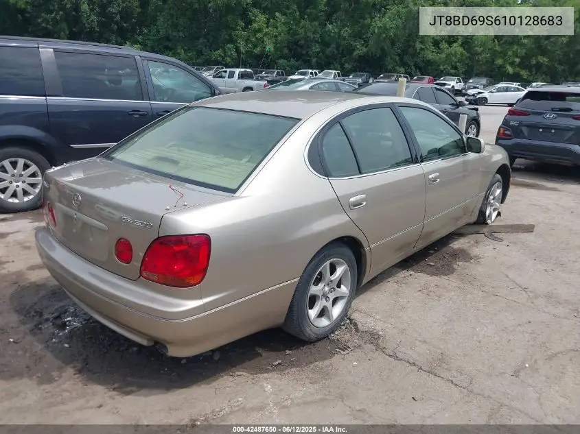 2001 Lexus Gs 300 VIN: JT8BD69S610128683 Lot: 42487650