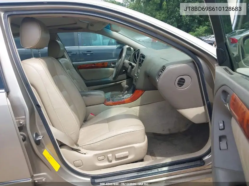 2001 Lexus Gs 300 VIN: JT8BD69S610128683 Lot: 42487650