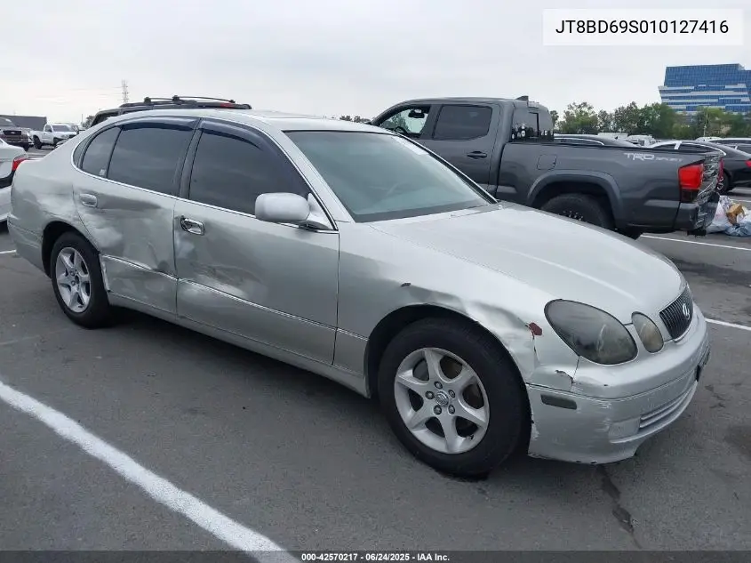 2001 Lexus Gs 300 VIN: JT8BD69S010127416 Lot: 42570217