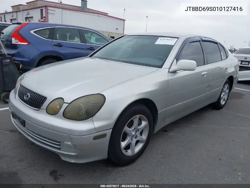 2001 Lexus Gs 300 VIN: JT8BD69S010127416 Lot: 42570217