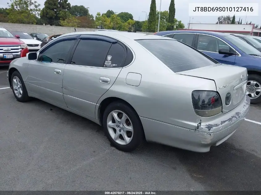 2001 Lexus Gs 300 VIN: JT8BD69S010127416 Lot: 42570217